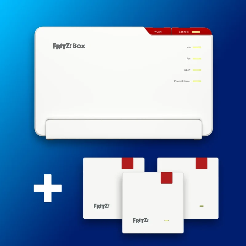 FRITZ! Wi-Fi 7 DSL Pro Mesh Bundle