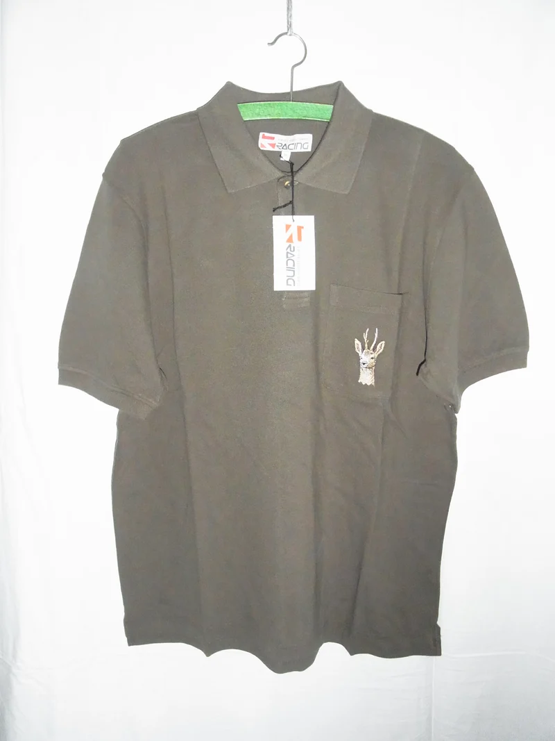 Jagd Poloshirt kurzarm grün