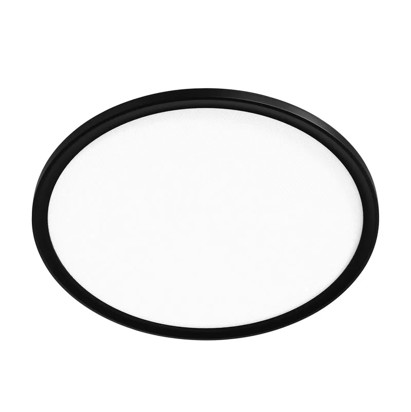 OSRAM ORBIS EASYFIX LED Backlight Deckenleuchte 42cm 22W 3Step Click CCT IP54, schwarz