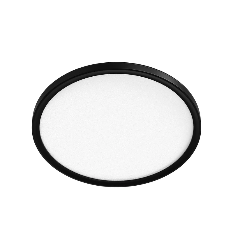 OSRAM ORBIS EASYFIX LED Backlight Deckenleuchte 29,3cm 18W 3Step Click CCT IP54, schwarz