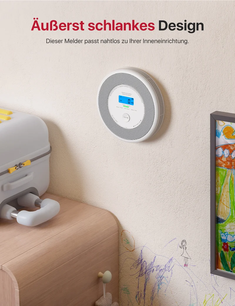 XP0A-iR Smarter Rauch- und Kolenmonoxidmelder