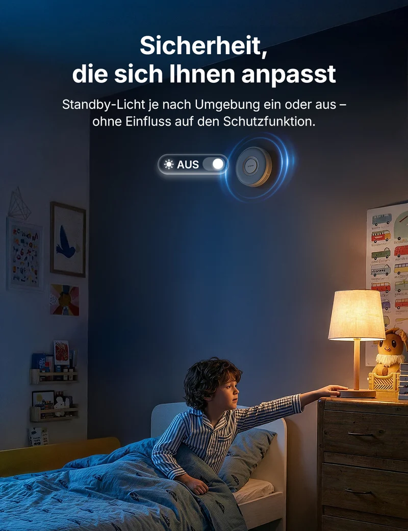 XS0B-SN Unabhängiger Rauchmelder mit Sprachalarm