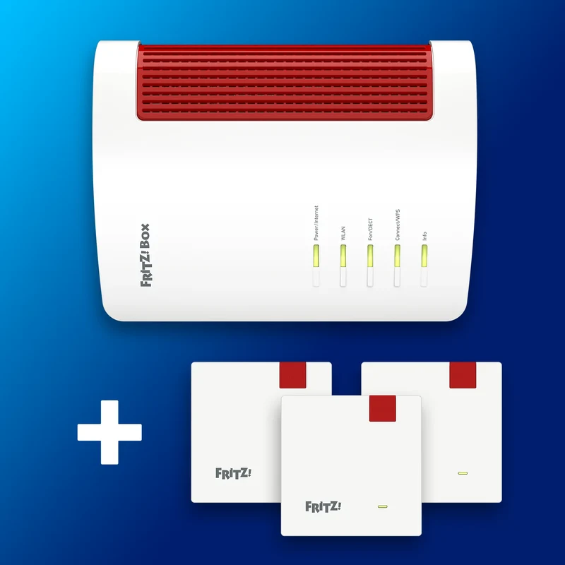 FRITZ! Wi-Fi 7 Netzwerk Mesh Bundle
