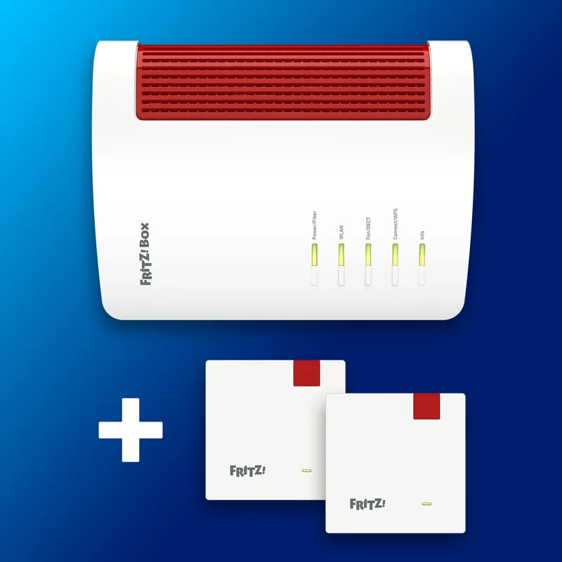 FRITZ! Wi-Fi 7 Fiber Mesh Bundle