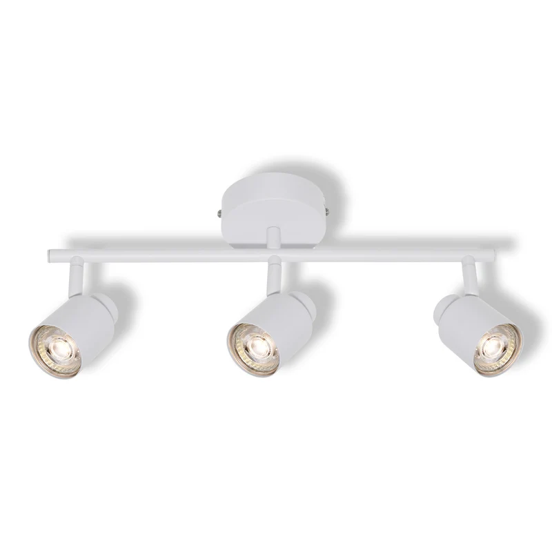 OSRAM 3-Punkt LED Spot PRIMAL, Leuchte, 3xGU10, Weiß