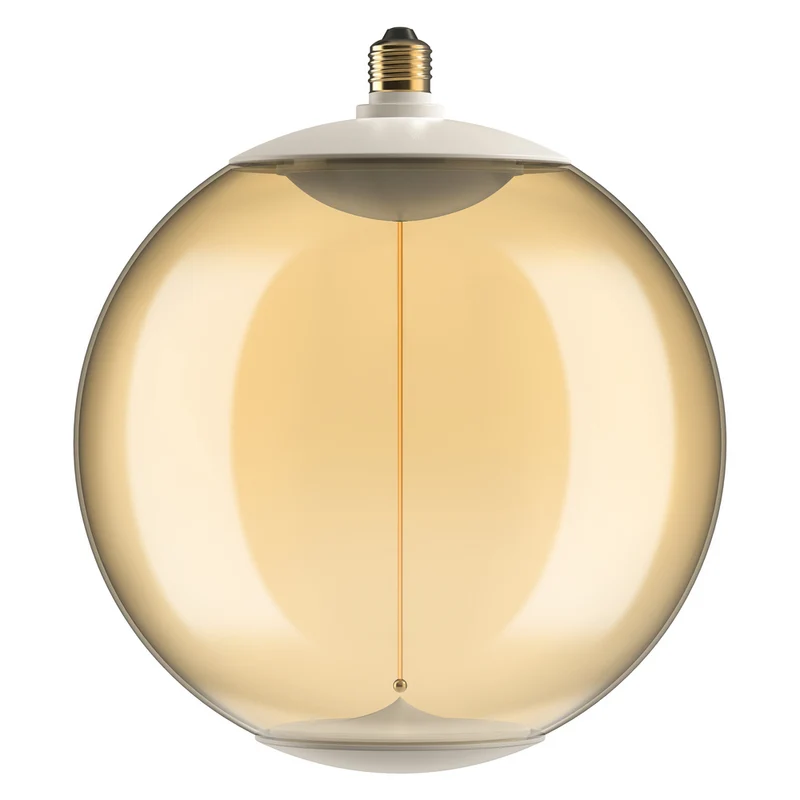 OSRAM Vintage 1906 LED Große Dekorlampe mit Filament-Magnetstil dimmbar 12W 818 Amber E27