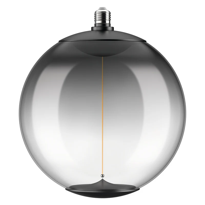 OSRAM Vintage 1906 LED Große Dekorlampe mit Filament-Magnetstil dimmbar 12W 818 Smoke E27