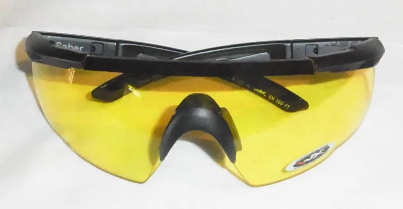 Schutzbrille Saber, gelb