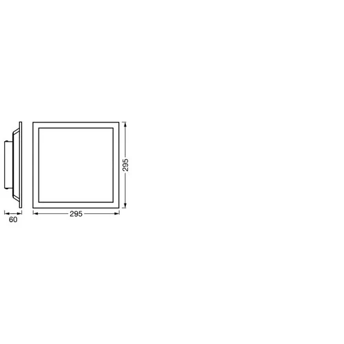 LEDVANCE SMART+ WIFI Magic Panelleuchte 18W, 30x30cm, 1600lm, weiß