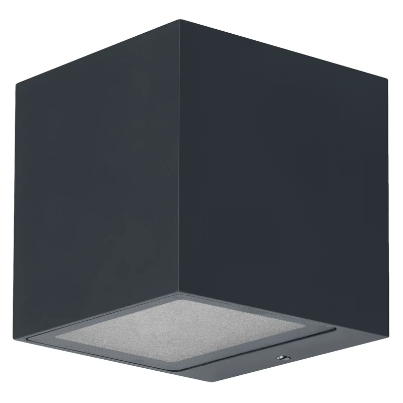 OSRAM SMART+ WiFi Brick LED Wandleuchte Up/Down Dunkelgrau, 14W, 550lm, RGB+W 3000K, WiFi, Alexa, IP44 Außen