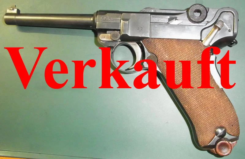 Verkauft Pistole Parabellum DWM 06