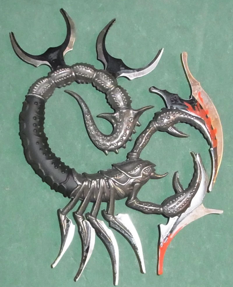 Fantasie Messer Skorpion
