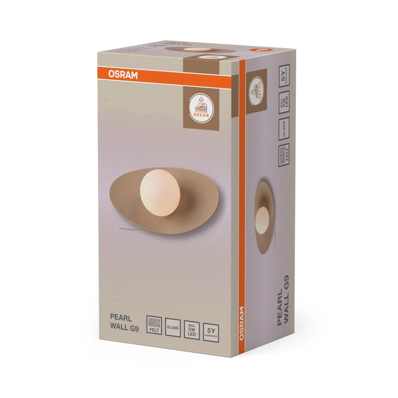 OSRAM DECOR Pearl Wandleuchte 1xG9 Beige