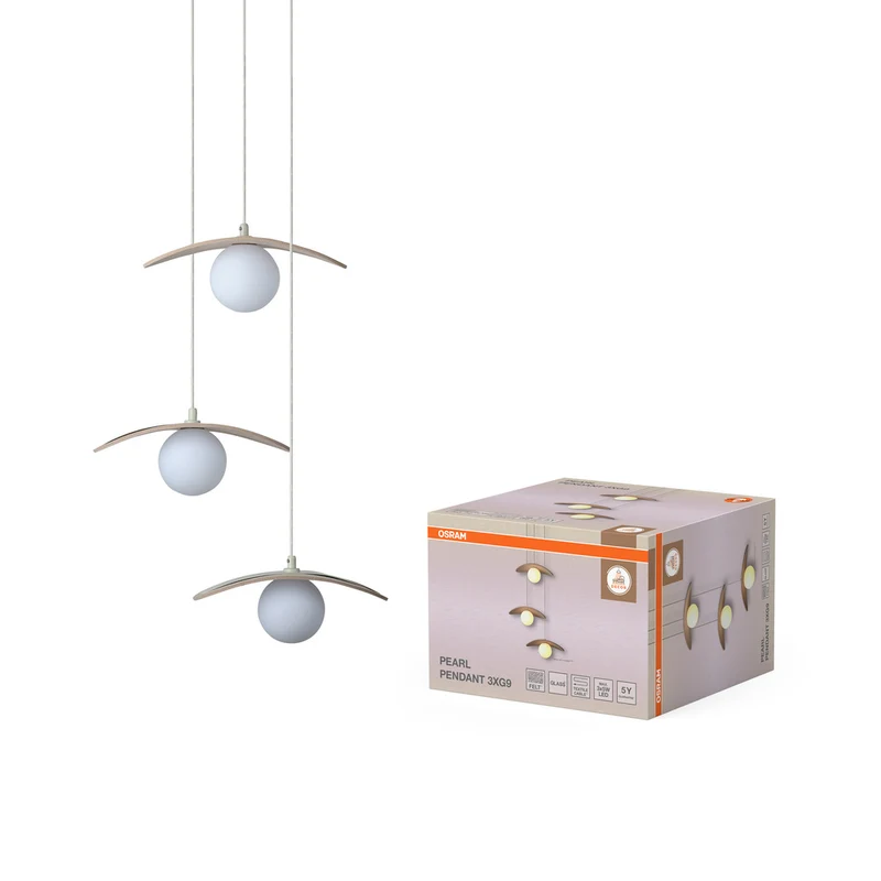OSRAM DECOR Pearl Pendelleuchte 3xG9 Beige