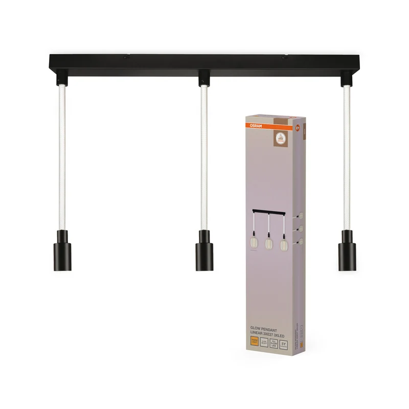 OSRAM DECOR Glow Pendelleuchte Linear 3xE27 Select