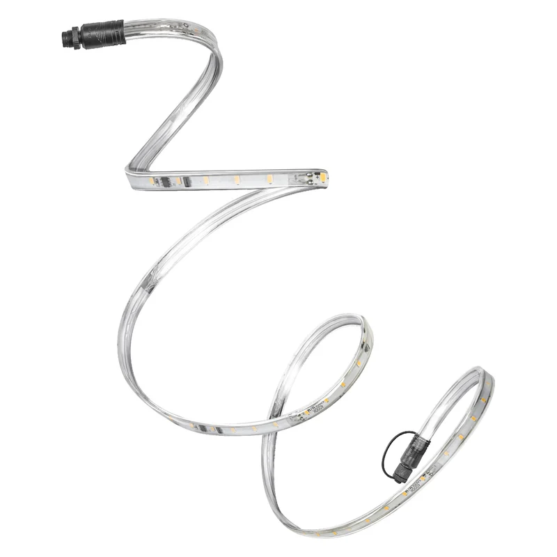 OSRAM Outdoor Flex LED Streifen 20M IP65, kaltweiß, bis 50 m erweiterbar, inkl. Kabeltrommel, Montagezubehör, Anschlusskabel