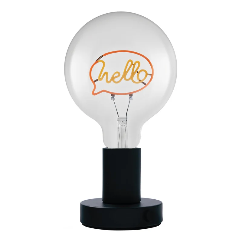 OSRAM 1906 LETTER TABLE Tischleuchte "Hello" 1.2W E27