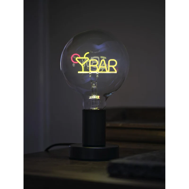 OSRAM 1906 LETTER TABLE Tischleuchte "Bar" 1.2W E27