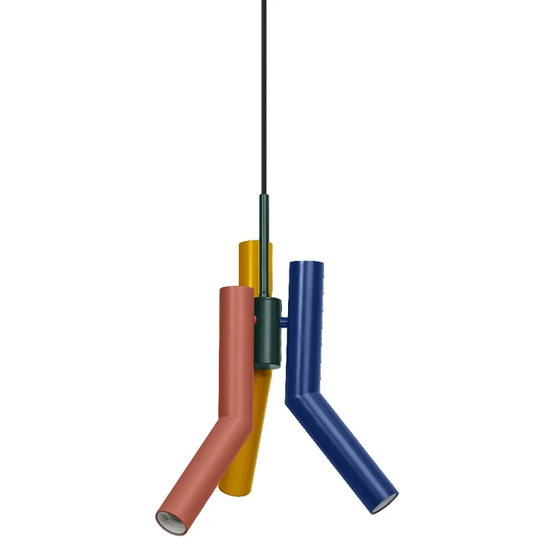 OSRAM DECOR Straw Pendelleuchte, 3-flammig, E27, Multicolor