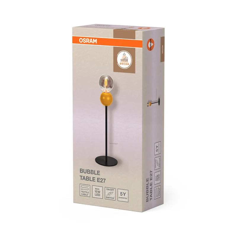 OSRAM DECOR Bubble Table Tischleuchte E27
