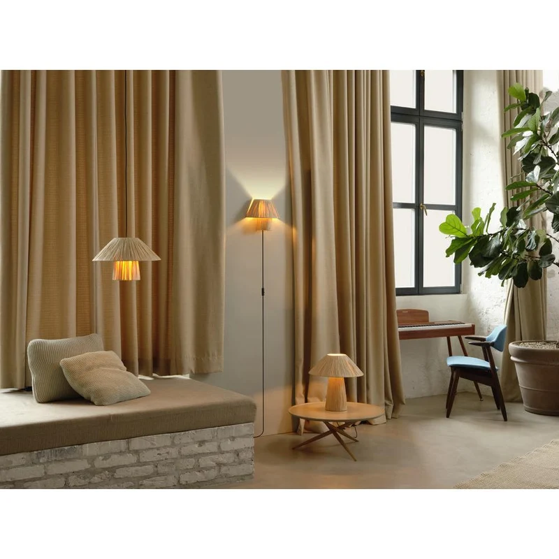 OSRAM DECOR Bamboo Paper Wandleuchte Braun, E27, 280mm