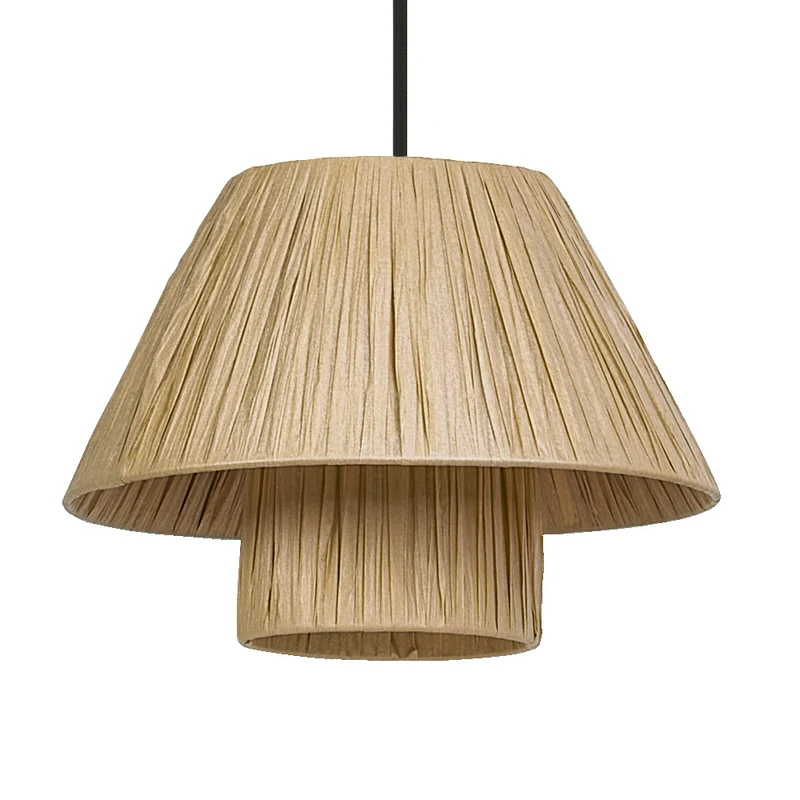 OSRAM DECOR Bamboo Paper Pendelleuchte Braun, 280mm, E27