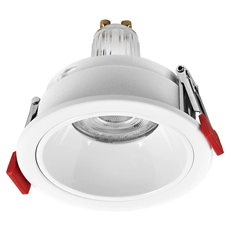 OSRAM LED Spot Recess Einbaustrahler Set GU10 4.5W Weiß ⌀75 mm
