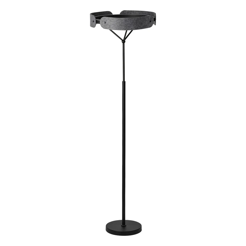 OSRAM DECOR Curve Felt Stehleuchte 33W 830 Dunkelgrau