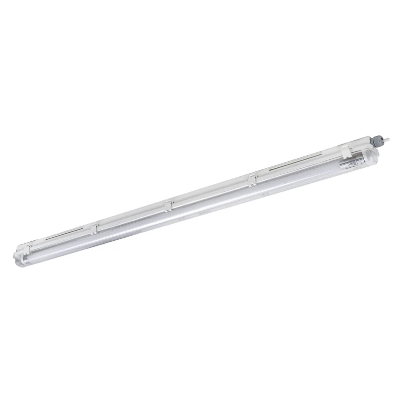 OSRAM SUBMARINE® NATURE LOOP Feuchtraum-Leuchte mit LED-Röhre, weiß, 13,5W, 1550lm, kaltweiß, staubdicht, strahlwassergeschützt, 40. 000 Stunden, energiesparend, Tageslichtsensor, Bewegungsmelder