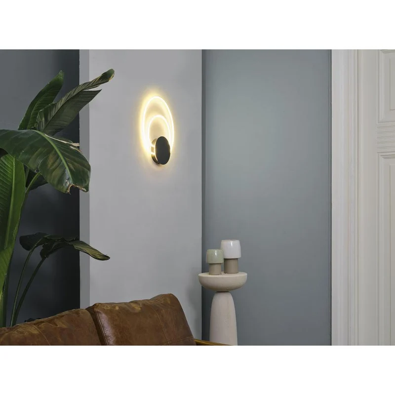 OSRAM DECOR Helios Wandleuchte, 12W, 3000K, 960 lm, Warmweiß, Click Select