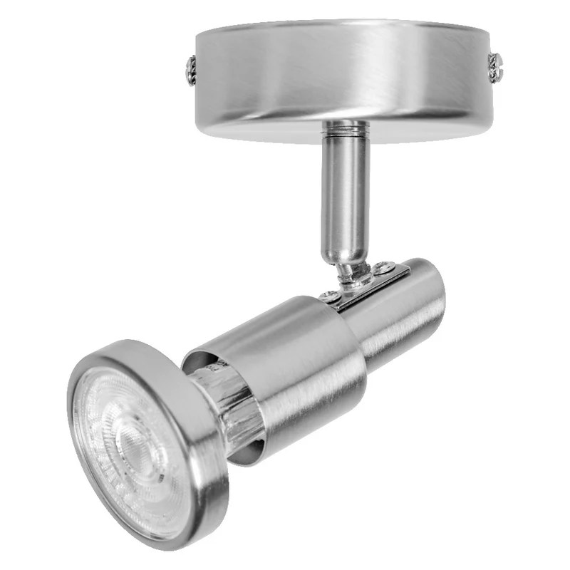 OSRAM LED SPOT BRUSHED SILVER GU10 2.6W , 230 lm, 2700 K, Warmweiß