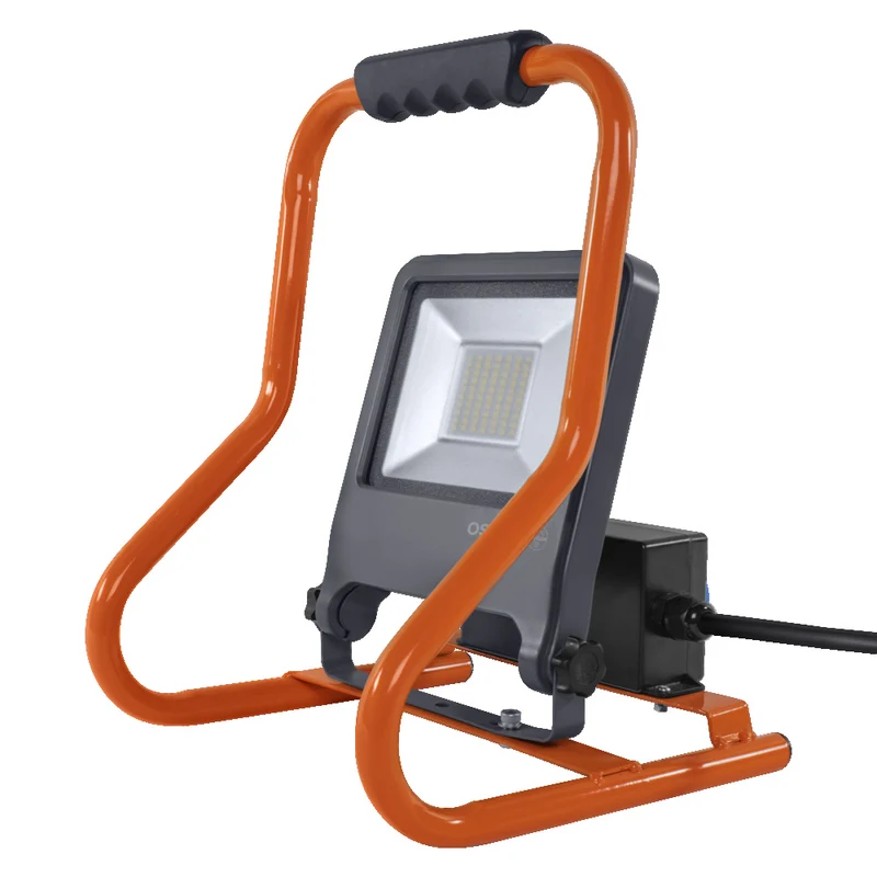 OSRAM WORKLIGHTS R-STAND Baustrahler, Mehrfachsteckdose, (GEN 2) 50W, 4500lm, 4000K