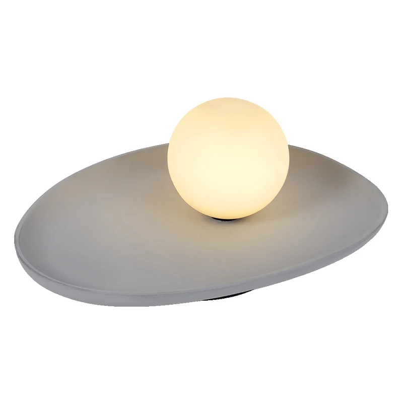 OSRAM DECOR Concrete Nest Tischleuchte Grau, G9