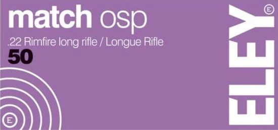 Kleinkaliberpatrone Eley Match OSP