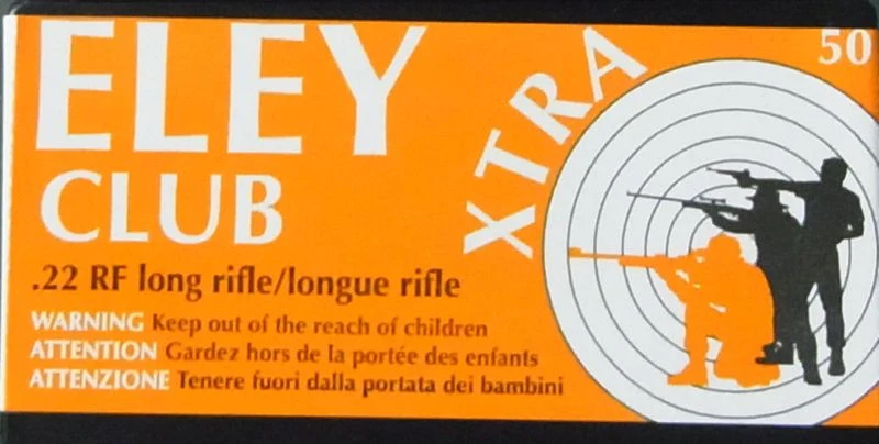 Kleinkaliberpatrone Eley Club Xtra