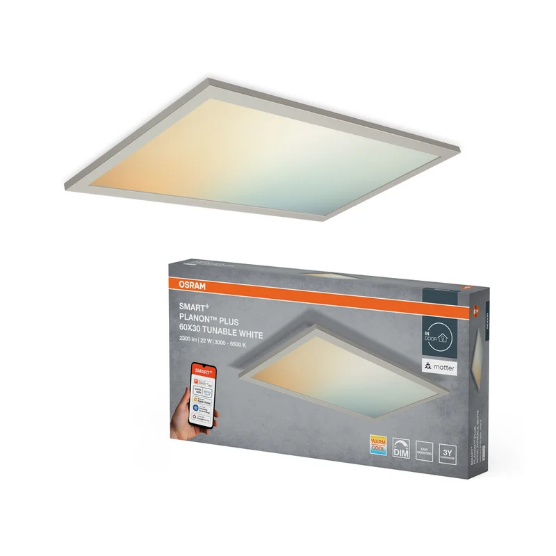 OSRAM Matter SMART+ PLANON PLUS LED Panel Tunable Weiß 600X300