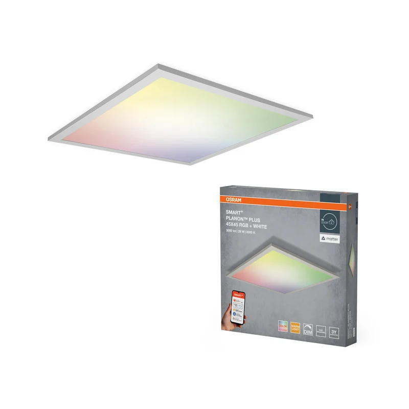 OSRAM Matter SMART+ PLANON PLUS LED Panel mehrfarbig 450X450