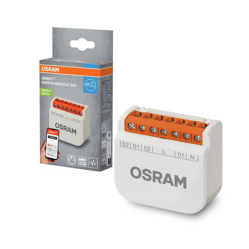 OSRAM Wifi SMART+ Schaltmodul / Schaltaktor 2-Kanal