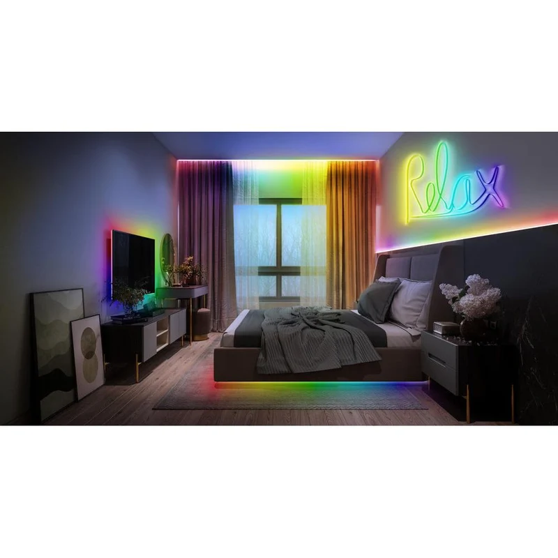 OSRAM Wifi SMART+ COB MAGIC LED-Lichtstreifen, Magic RGB, 5m, 35W, mit Fernbedienung