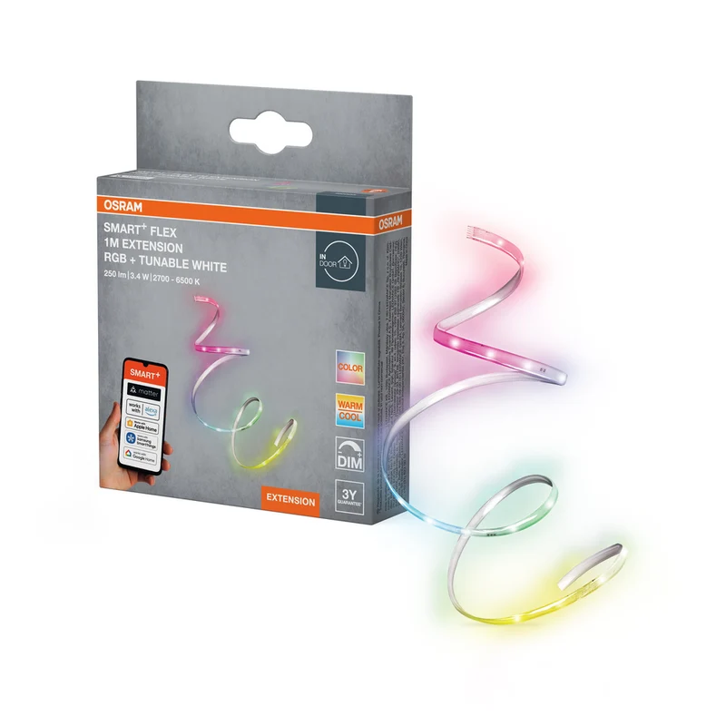 OSRAM Matter SMART+ FLEX LED Streifen 1M RGB Erweiterung