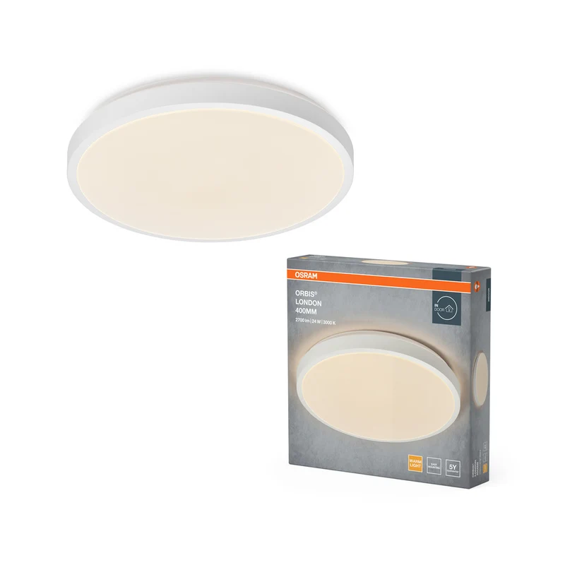 OSRAM ORBIS LONDON Deckenleuchte, weiß, 24W, 2700lm