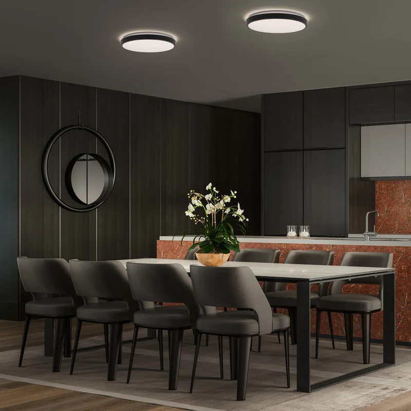 OSRAM ORBIS LONDON Deckenleuchte, schwarz, 36W, 4150lm