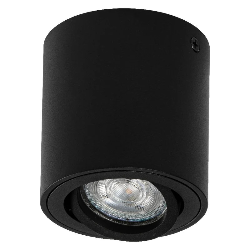 OSRAM Spot Surface Round Deckenaufbauspot, Ø 80mm, schwarz, GU10