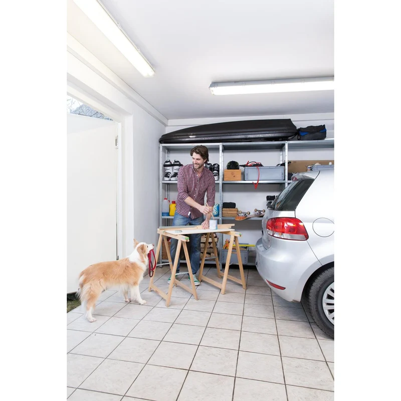 OSRAM SUBMARINE LED Deckenleuchte Feuchtraumleuchte 65,1cm 2-flammig 16W / 4000K Kaltweiß