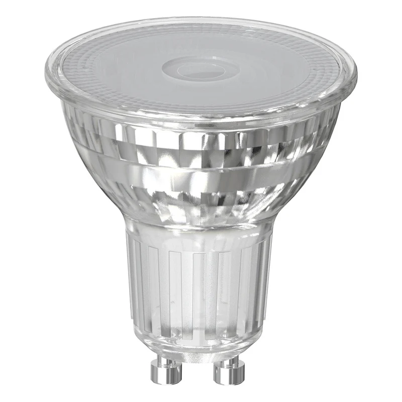 OSRAM Superstar Reflektorlampe für GU10-Sockel, klares Glas ,Warmweiß (2700K), 350 Lumen, Ersatz für herkömmliche 50W-Leuchtmittel, dimmbar, 2er Pack
