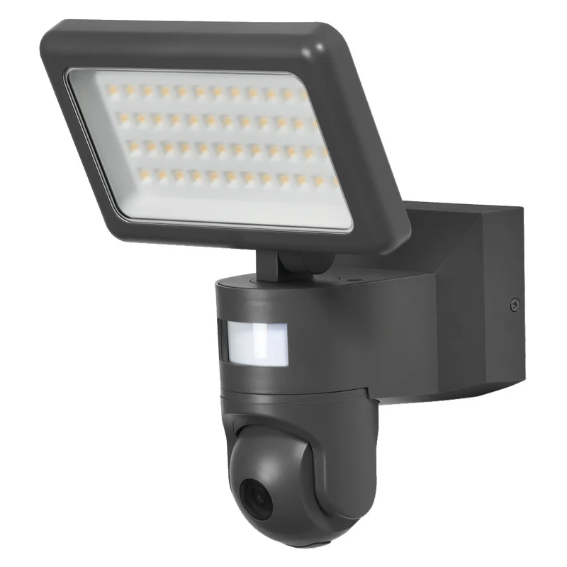OSRAM Wifi SMART+ FLOOD CAMERA CONTROL Gartenstrahler mit HD Kamera Sensor 23W / 3000K Warmweiß
