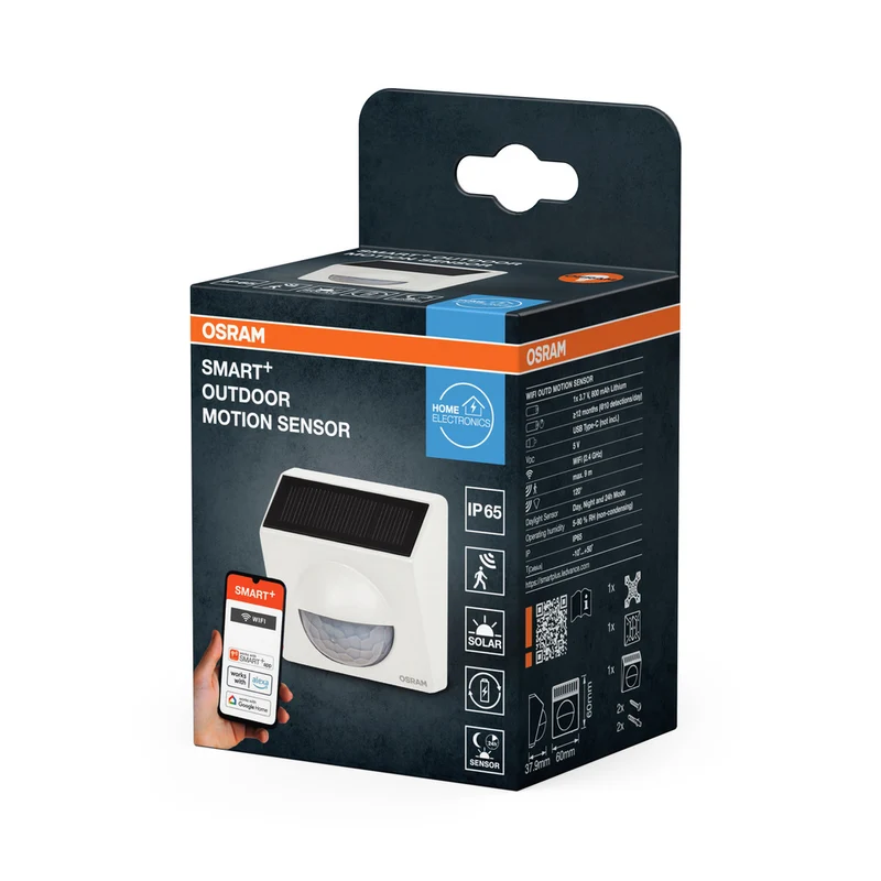 OSRAM Wifi SMART+ OUTDOOR MOTION SENSOR Außensensor, Weiß