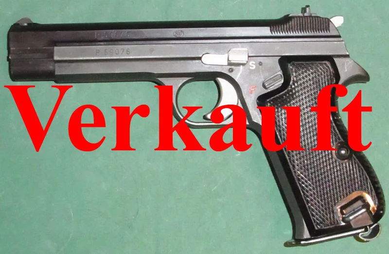 Verkauft Pistole SIG 210-2 Privat 2M