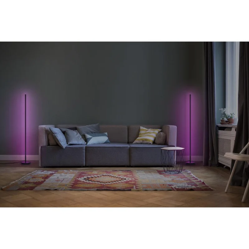 OSRAM SMART+ WIFI LED Stehleuchte, rund, schwarz, 14W