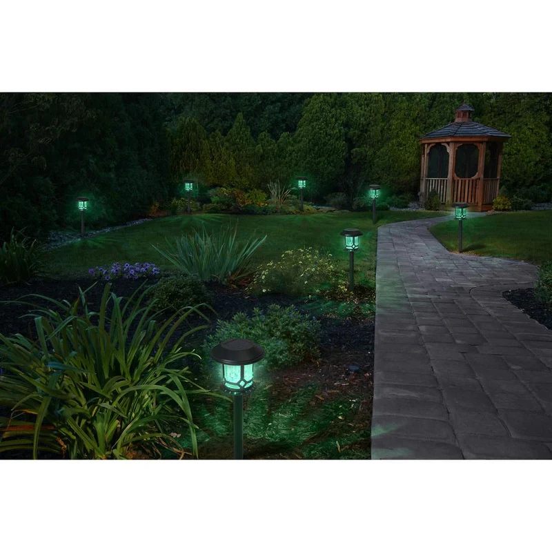 OSRAM SMART+ Garten Bluetooth Solar Erdspieß, schwarz